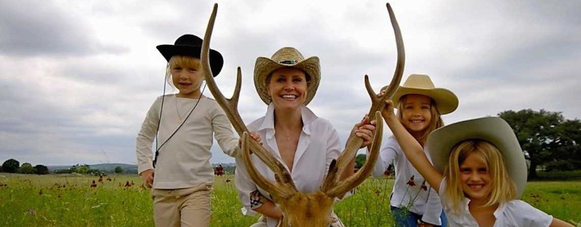 Ladys weekend hunting Texas Axis Deer