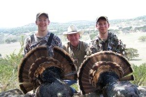 Father and Son Turkey Hunt at Shonto Ranch