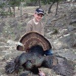 Fine young man on his first Texas Turkey Hunt.