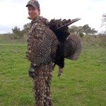 Texas Rio Grande Turkey Gobbler shot in Spring Season at Shonto Ranch