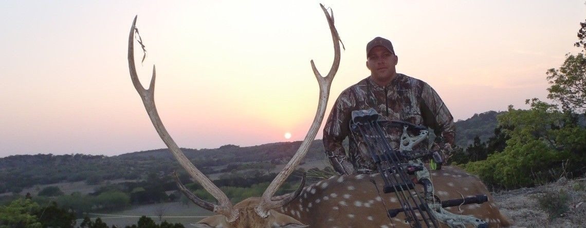 37 inch Trophy Axis Buck killed with Bow #8 in the World SCI Record Book