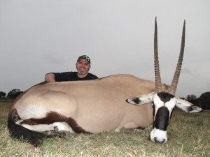 Gemsbok Hunt in Kerrville Texas at Shonto Ranch