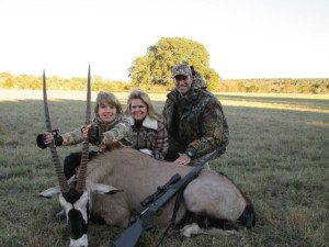 Gemsbok Oryx Hunt with Family