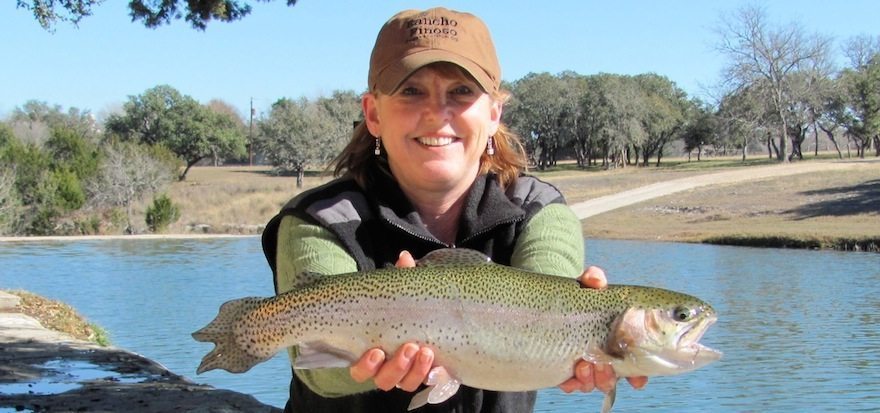 Great Rainbow Trout Fishing at Shonto Ranch