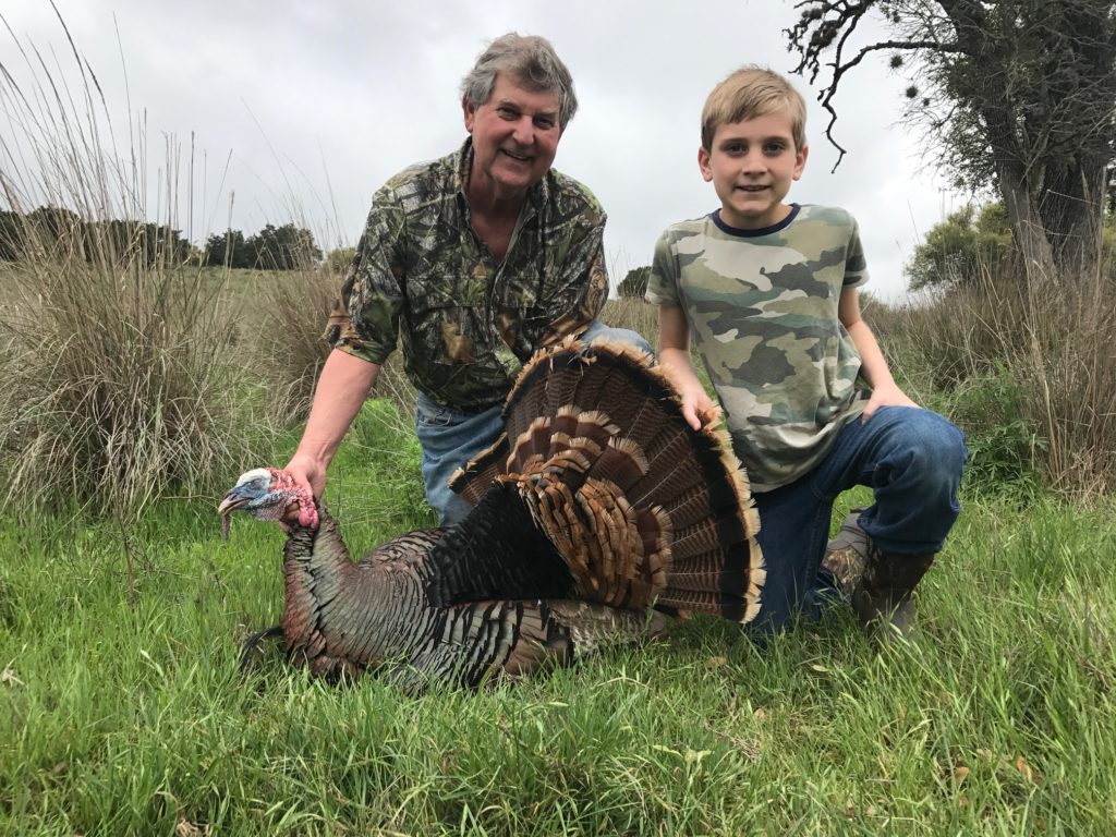 Turkey Family Hunt with Grandson at Shonto Ranch