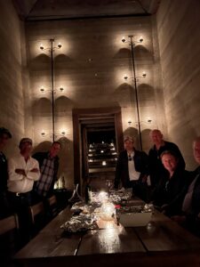 Private Wine Dinner in the Underground Wine Cellar